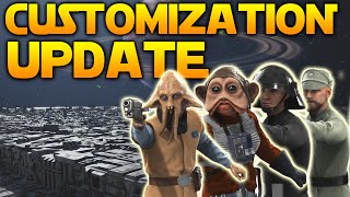 Star Wars Battlefront Death Star: New Customization System + All News Skins Shown!