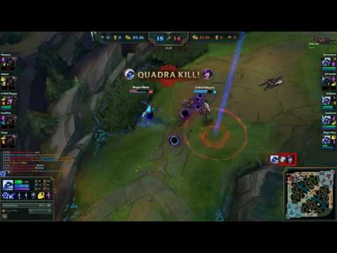 Xerath vs Syndra - EASIEST PENTAKILL E-NEVER..