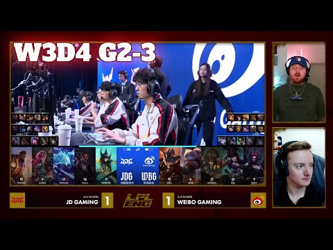 JDG vs WBG - Game 3 | Week 3 Day 4 LPL Winter 2026 Split 1 | JD Gaming vs Weibo Gaming G3 full