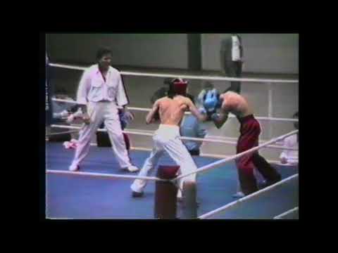 Gabriel Damm vs. Askin Kasko - Deutsche Meisterschaft Kickboxen 1985