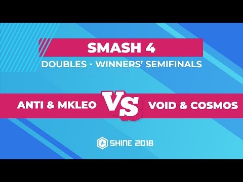 ANTi/MkLeo vs VoiD/Cosmos - Smash 4 Doubles: Winners' Semifinals - Shine 2018
