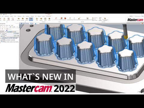 What`s New in Mastercam 2022: Neuerungen im 3D Z-Konstanten Fräsen