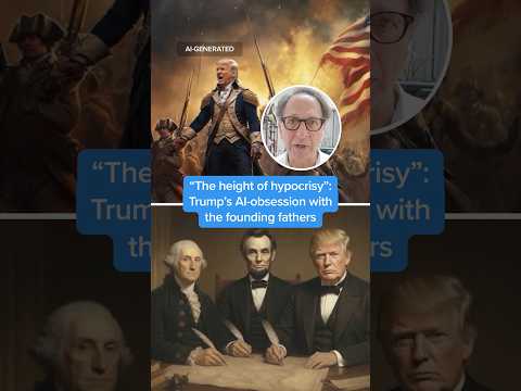 'The height of hypocrisy' Trump's AI-obsession with the founding fathers