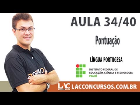 Aula 34/40 - Concurso IFPI 2016 - Pontuação