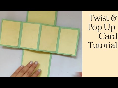 Twist & Pop Up Card Tutorial | Craft and DIY | Krafting Everything