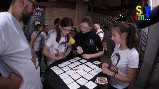 Regelerklärung mit der Familie Schmitt zu Memoarrr! auf der Berlin Con 2017