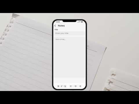 Notes App: Notepad & Tasks
