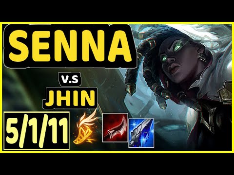 TEDDY (SENNA) vs JHIN - 5/1/11 KDA BOTTOM ADC GAMEPLAY - KR Ranked DIAMOND