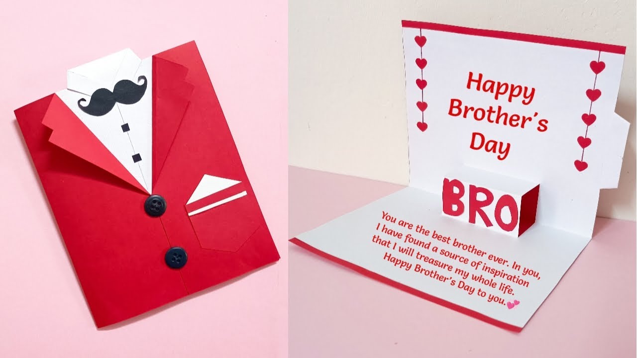 Watch video Easy and Beautiful Card For Brother's Day | Birthday Greeting Card For Brother/Father | Tuxedo Card Now Easy and Beautiful Card For Brother's Day | Birthday Greeting Card For Brother/Father | Tuxedo Card