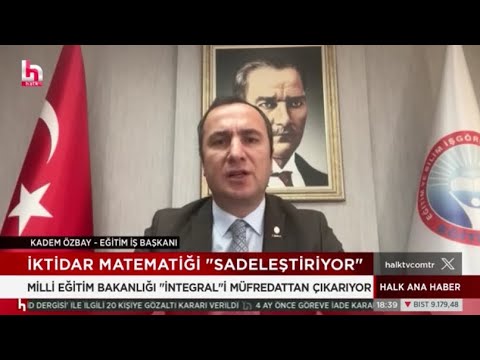 Genel Başkanımız Kadem Özbay, matematik dersi müfredatında yapılan değişiklikler ile ilgili Halk Tv’de değerlendirmelerde bulundu.27/02/2024 | EĞİTİM İŞ