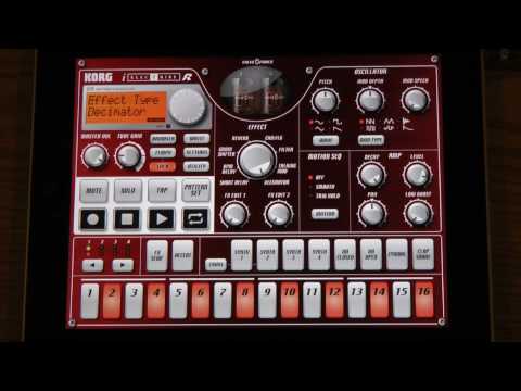 Korg iElectribe-R for Apple iPad - Guided Tour - In The Studio With Korg