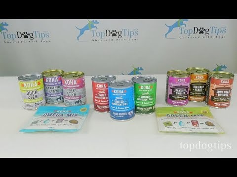 KOHA Canned Dog Food & Dehydrated Food Mixes Review and Analysis