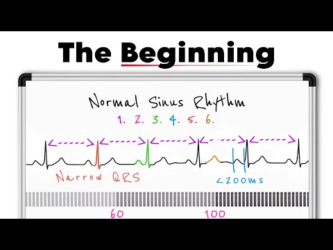 Normal Sinus Rhythm Explained | ECG Interpretation for Beginners