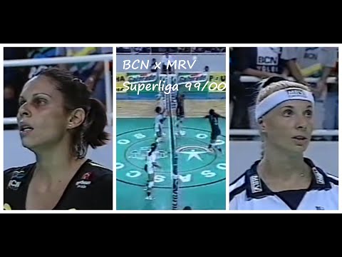 Superliga 1999/2000 - BCN Osasco x MRV Minas - Semifinal (Jogo 3) - Vôlei Feminino