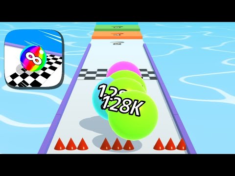 BALL RUN INFINITY VS BALL RUN 2048 Android,ios Gameplay