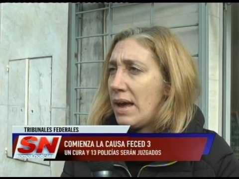 Comienza la Causa Feced 3. Un sacerdote y 13 policías serán juzgados.