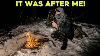 (IT WAS AFTER ME!) TERRIFYING NIGHT SOLO CAMPING in the HAUNTED SATANIC CULT FOREST