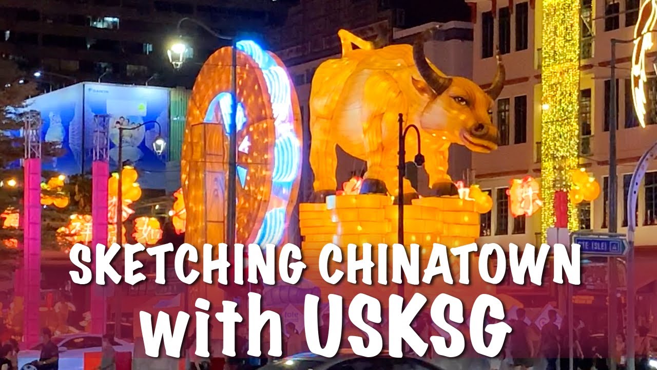 Sketching Chinatown with USKSg