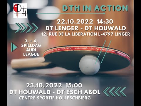 AUDI League: DT Houwald - DT Esch-Abol (Table 2)