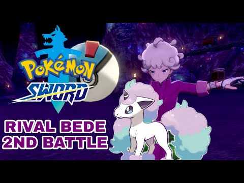 Pokemon Sword HD - 2nd Battle With Rival Bede