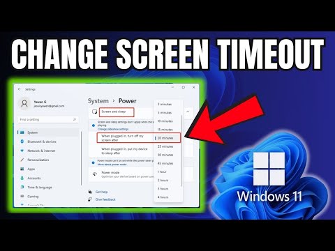 How to Change Screen Timeout for YOUR Windows 11 Laptop?