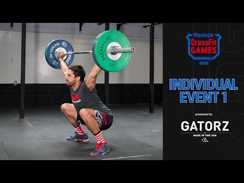 2016 Regional - Individual Event 1 Announcement