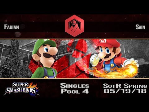 SotR Spring 2018 - Fabian (Luigi) v Sain (Mario) - Pool 4