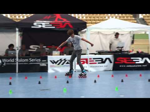 WSSA EFSC, Warsaw 2013, classic slalom men Guslandi Lorenzo, 13th place