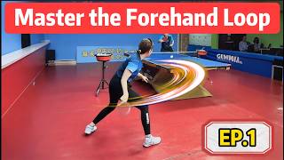 Master the Perfect Forehand Loop β Timing, Spin and Power