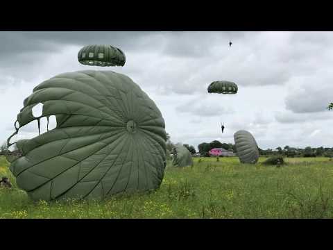 Carentan, France.  5th June 2019 75th D-Day Anniversary Jump