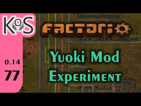 Factorio: Yuoki Mod Experiment Ep 77: Smelting Fixer Upper - Let's Play, Gameplay 0.14