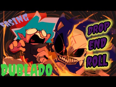 Drop end roll / Deite é role do mod DROP END ROLL V2 em FNF.