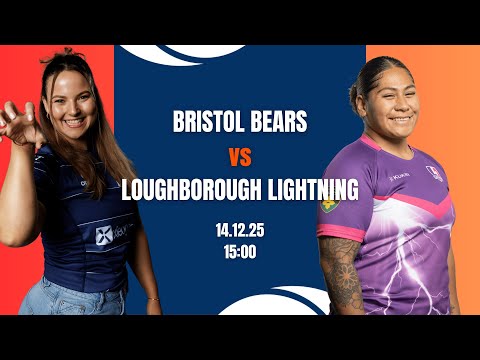 LIVE Premiership Women's Rugby | Bristol Bears v Loughborough Lightning