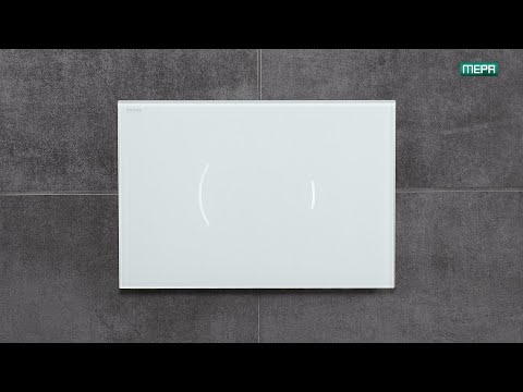 Betätigungsplatte MEPA Zero Lumo - Montage