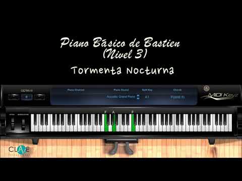 Noche de tormenta Piano Performance Video