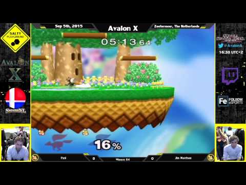 Avalon X - Pasi (Orange Fox) Vs Jim Morrison (Fox) - SSBM Singles Bracket Winners R4