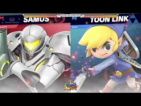 Not Your Parce #21 - JJcat (samus) vs WUL3/C4 Kyonfx (Toon Link) - W. Semis-Finals