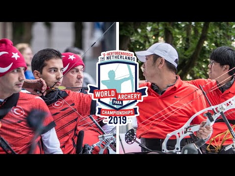 Turkey v China – W1 men team gold | Den Bosch 2019 World Archery Para Championships