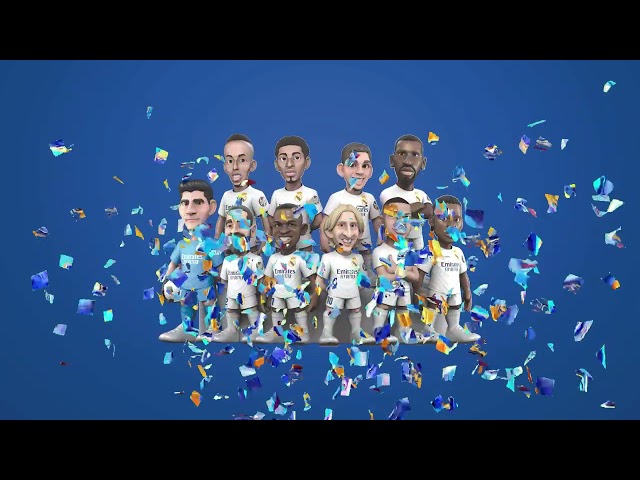 Vídeo relacionado con MINIX - Real Madrid - Pack de 5 Figuras coleccionables de 7 cm - B (Courtois/Vinicius/Bellingham/Carvajal/Mbappé)