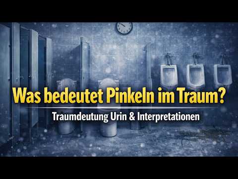 Was bedeutet Pinkeln im Traum? Traumdeutung Urin, Interpretationen