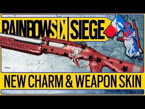 💥NEW💥 Bastille Day Charm Challenge - Hibana Birthday Gift Weapon Skin Rainbow 6 Siege News