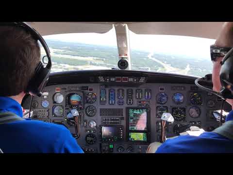 (4K) Cessna 550 Citation II Takeoff & Landing - N705SP