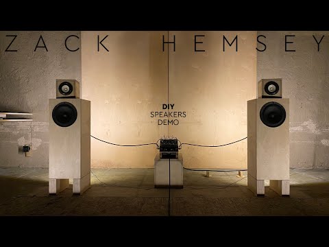4” Full-range + 8” Woofer | DIY Speakers Demo | ZACK HEMSEY - "Mind Heist"