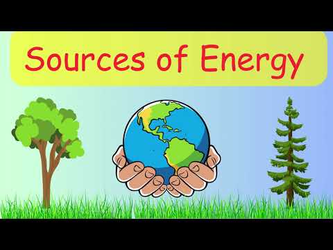 SOURCES OF ENERGY!!! || energy sources || science  || types of energy | Kids Learning Videos