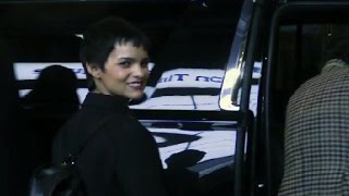 Brianna Hildebrand after Deadpool premiere