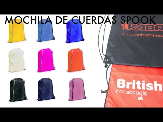 Vídeo relacionado con LolaPix Mochila saco para niña. Regalo personalizado con nombre. Mochila de cuerdas. Varios modelos. STRANGER FOREVER