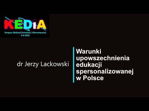 KEDIA dr Jerzy Lackowski