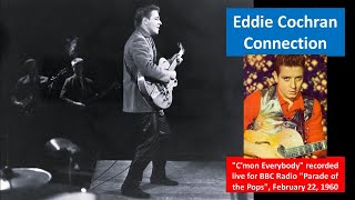 Eddie Cochran | C&#39;mon Everybody | BBC radio broadcast | 1960