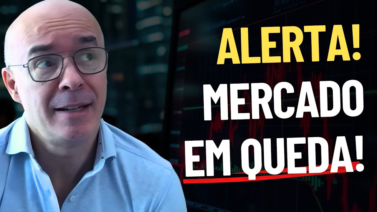 BOLSAS EM QUEDA! Os EUA Estão Prestes a Corrigir? E o Brasil?