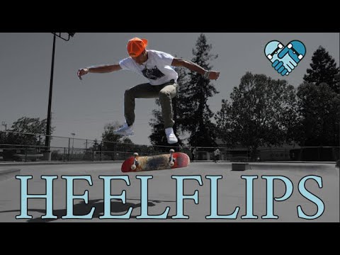 How to HEELFLIP like a Pro! Slow Motion, Easy to follow steps, Foot Set Up Position, How to Bail